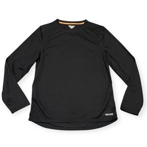 Men's Omni Wool Long Sleeve Base Layer Shirt Black XXL